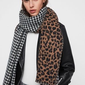 All saints reversible scarf